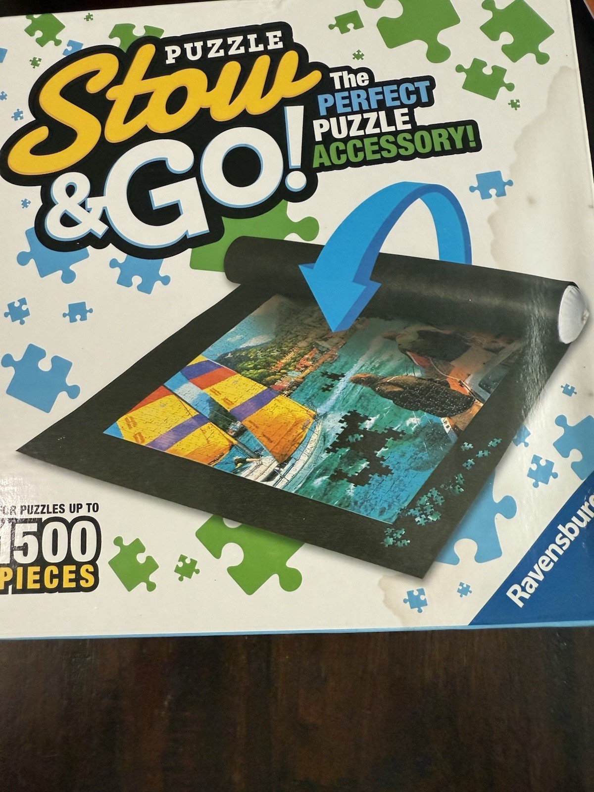 Puzzle Stow & Go, New,  Ravensburger The Perfect Puzzle Accessory Jigsaw Storage