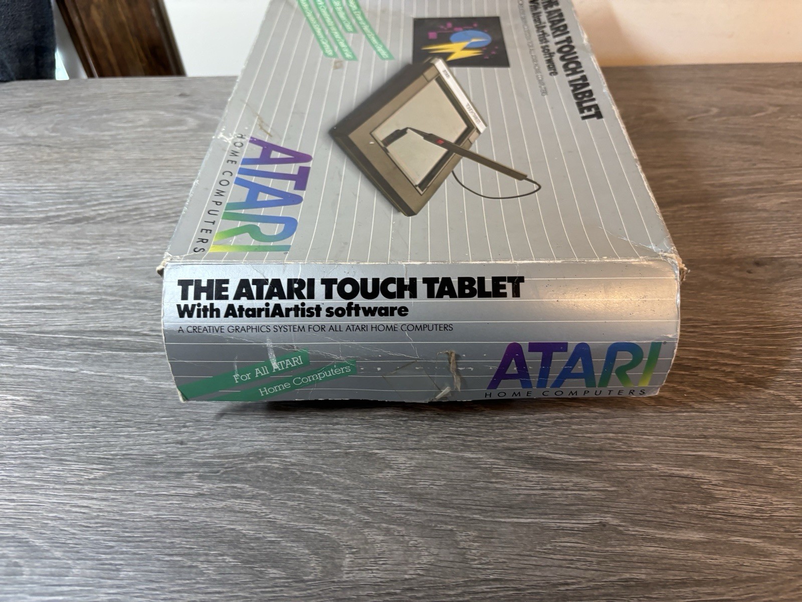 Untested Atari Touch Tablet Computer CX77 Missing Atari Artist software.