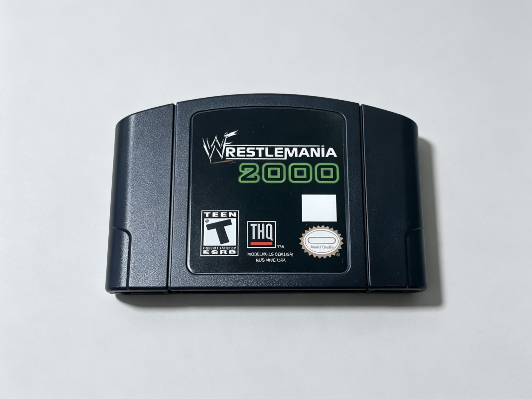 WWF WrestleMania Games For Nintendo 64 Console US Version