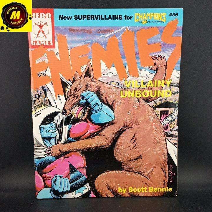 Enemies: Villainy Unbound - New Supervillains for Champions (#36) - #161131 -...