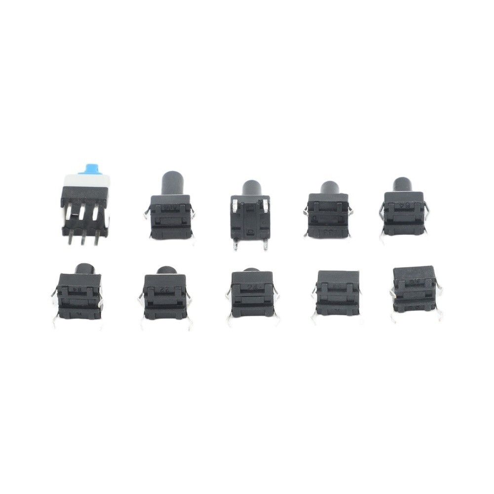 Push Button Tactile Switch Kit 180 Pieces Boxed for Electronic Device Repairs