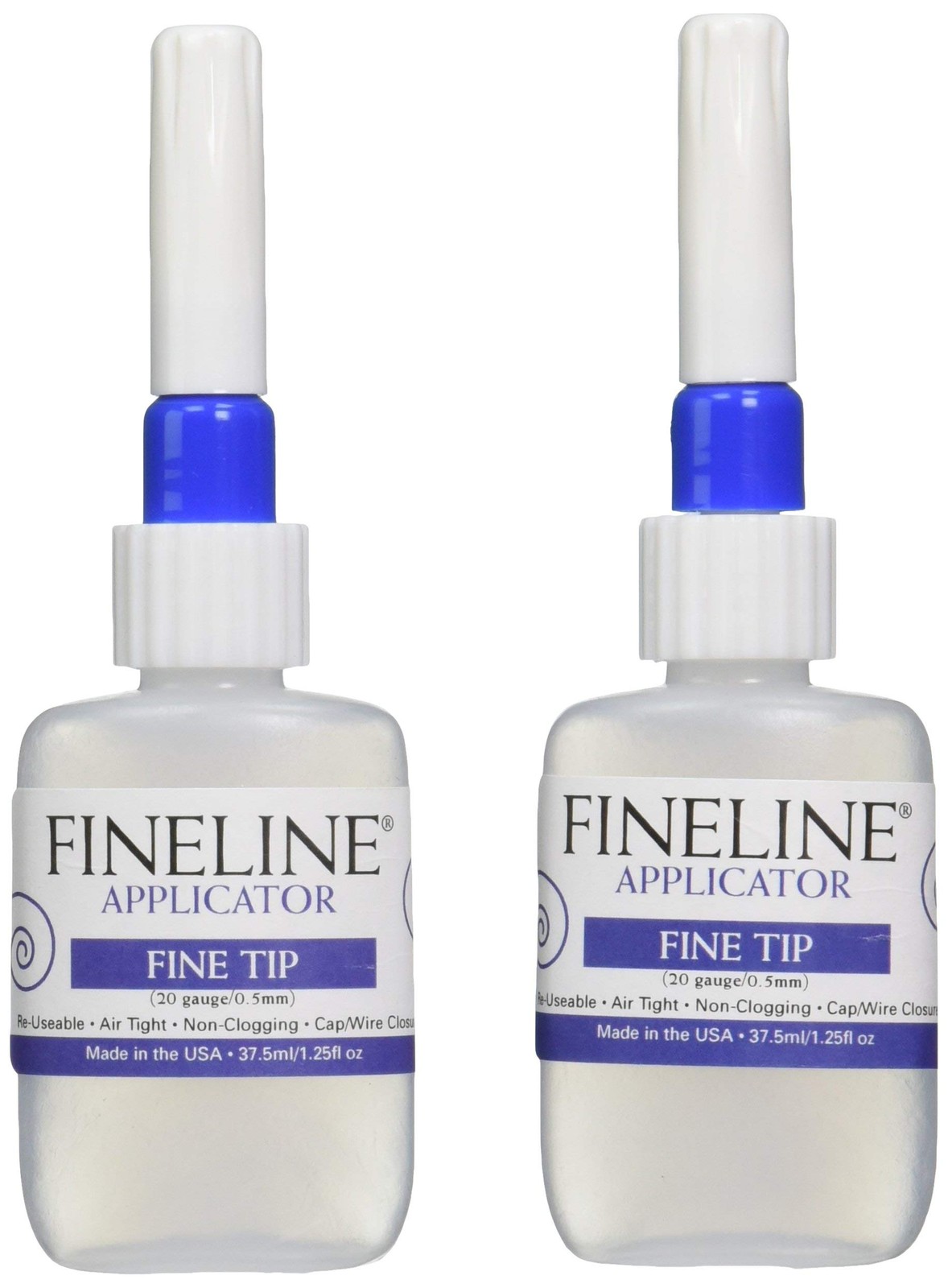Fineline 20 Gauge Applicator Bottles 2 Pack