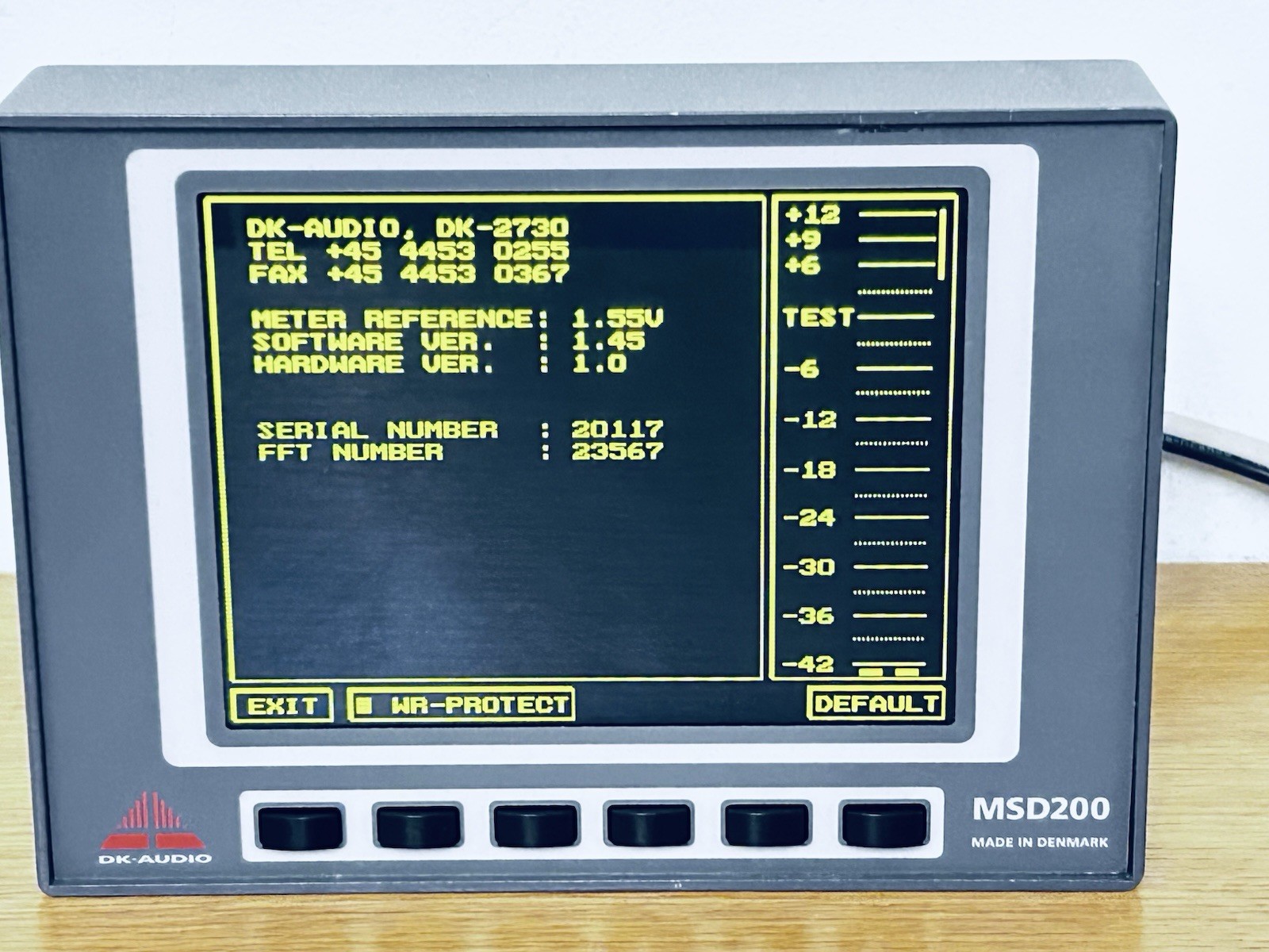 DK-Audio MSD200 Master stereo display