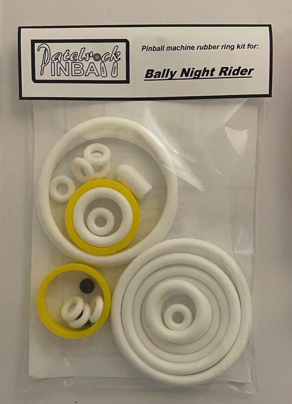 Bally Night Rider Pinball Machine Rubber Ring Kit