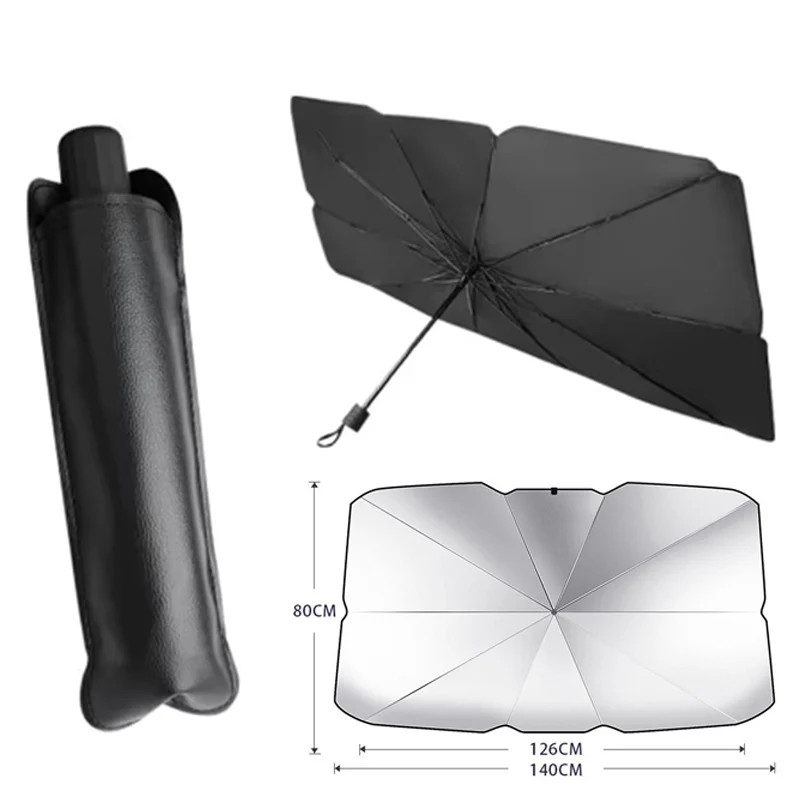 In-vehicle Front Car Sunshade Foldable Large Size Car Sunshade Anti uv Rays Car