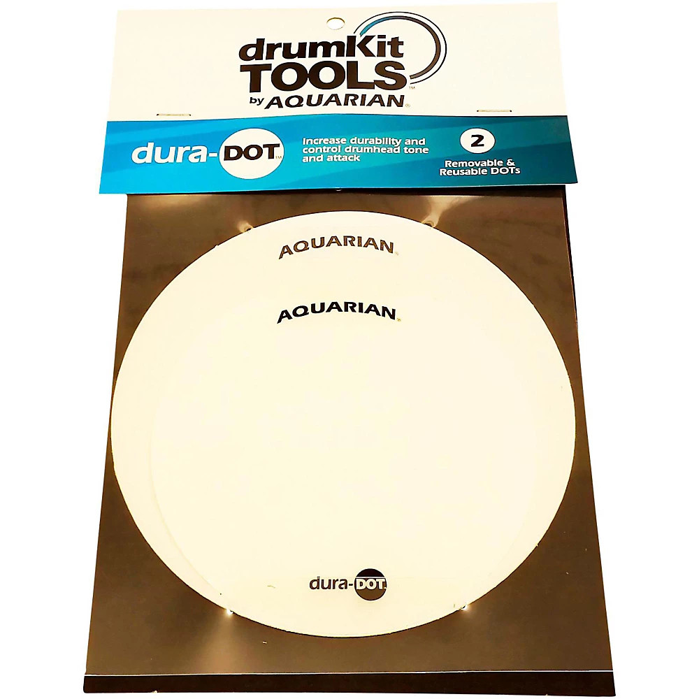 Aquarian drumKit Tools duraDOT Drumhead Tone Modifier
