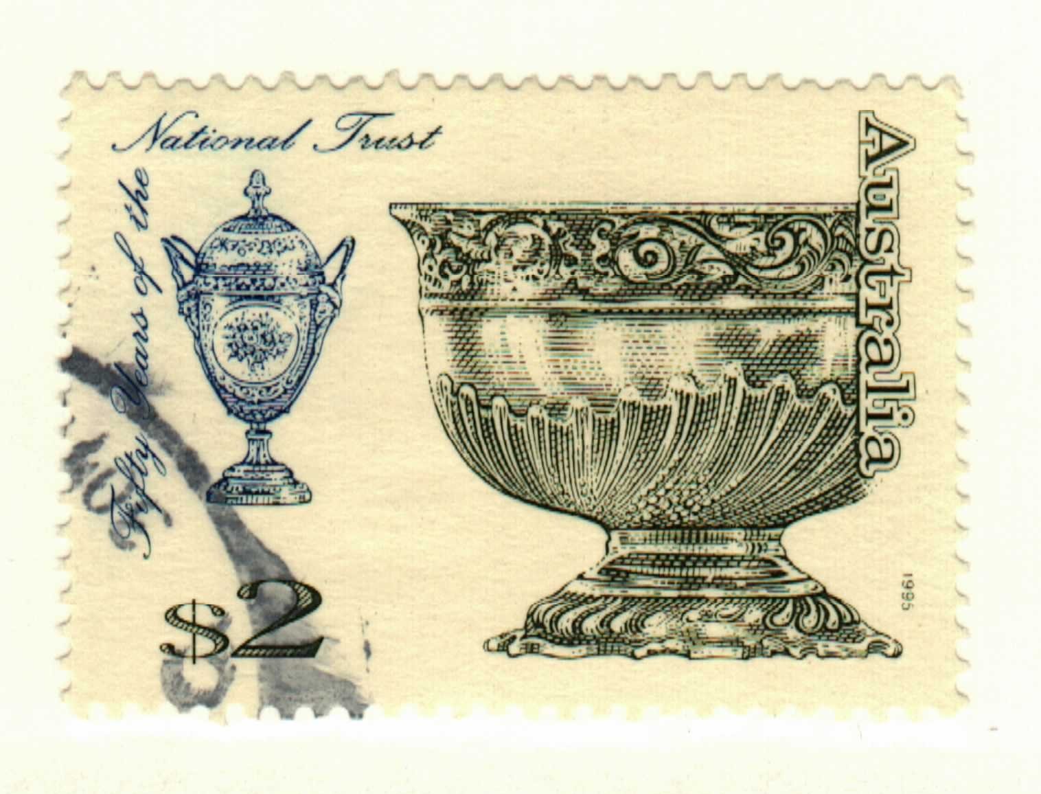 Australia #1428 used National Trust bowl