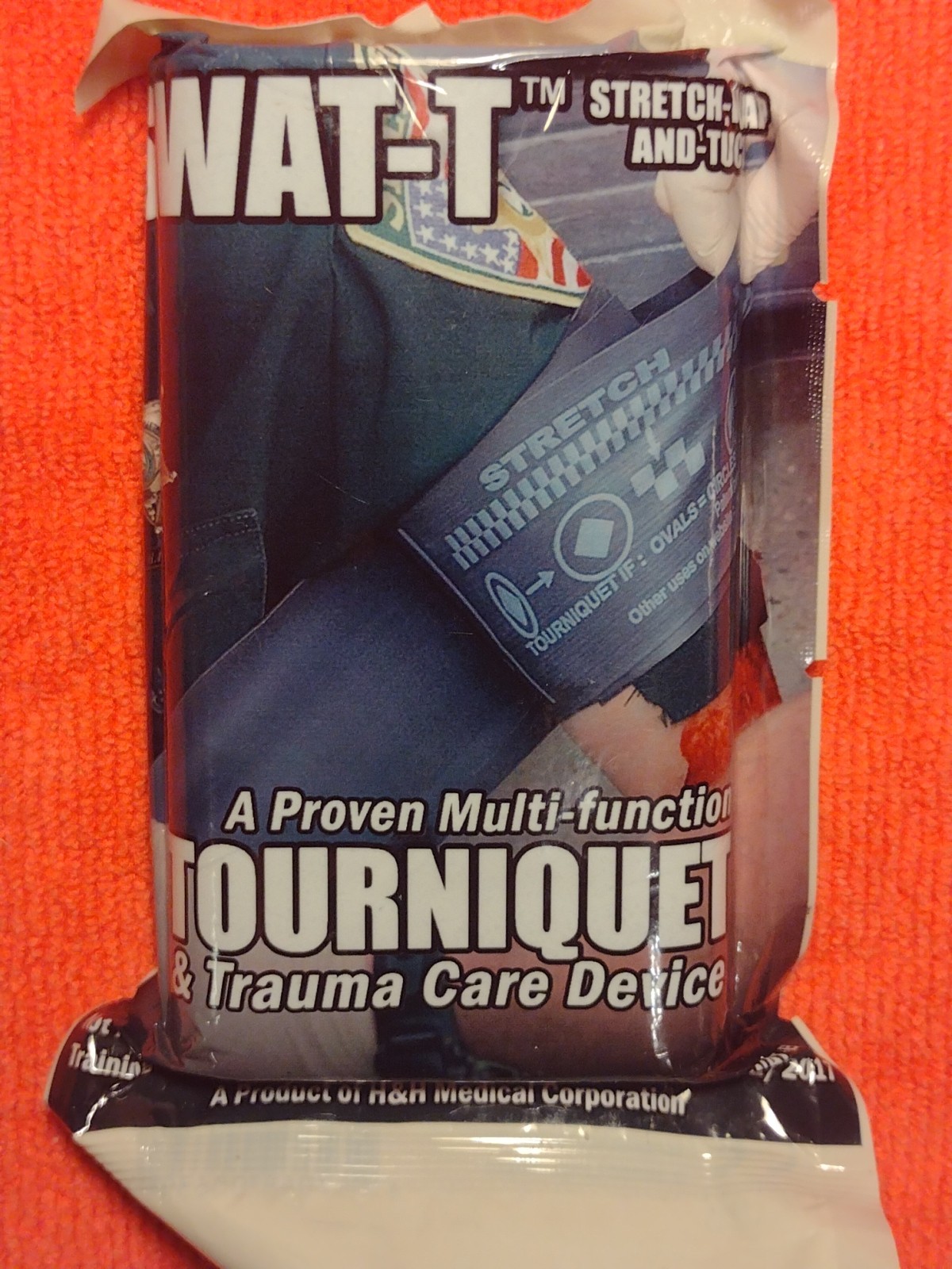 H&H Medical SWAT-T A Proven Multi-function TOURNIQUET Stretch wrap tuck compact