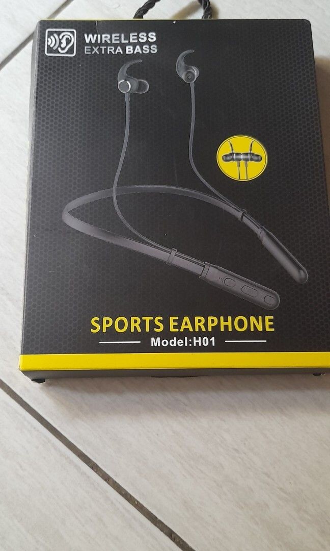 Sports Earphone model: TH-H01 Black