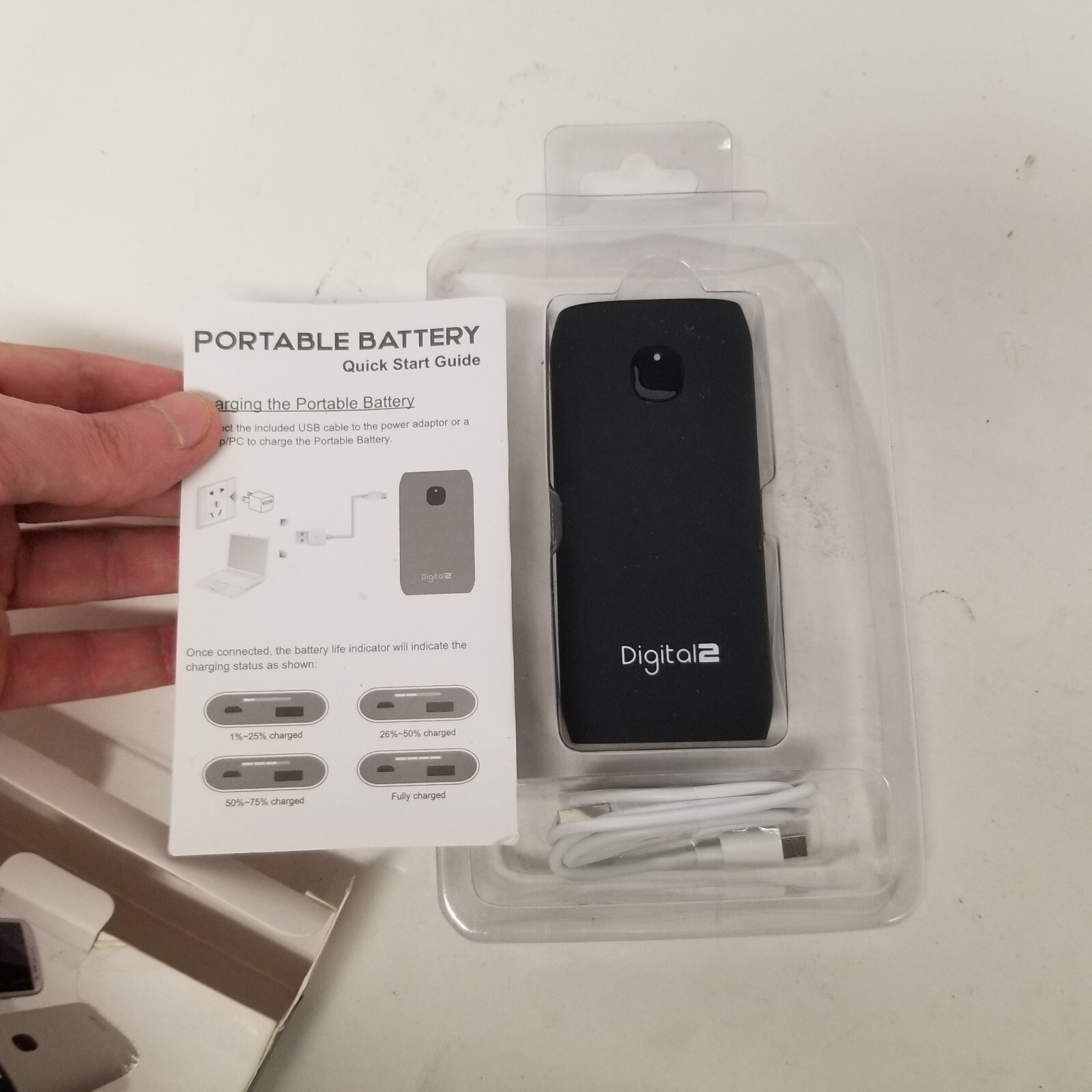 Digital2 4400 MRH Portable Battery Pro, Complete w/ Box
