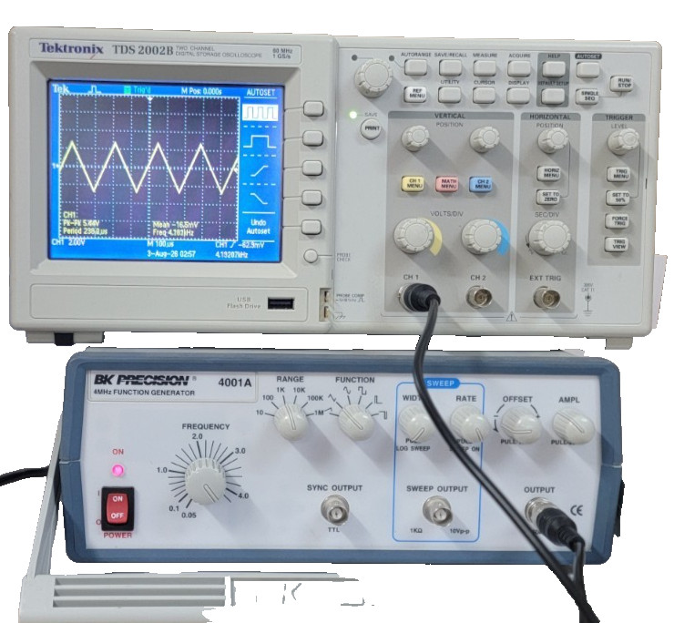 B&K Precision 4001A 4MHz Sweep Function Generator Tested Working