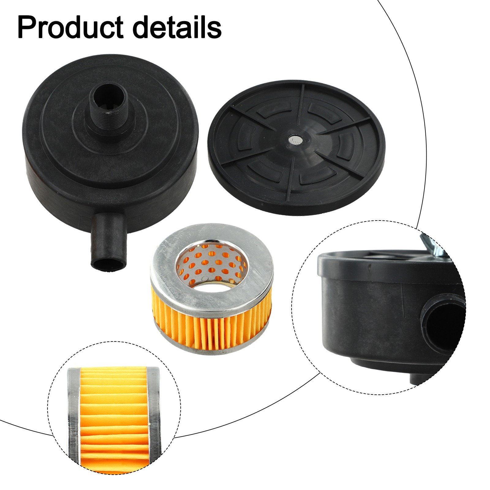 20mm Muffler Pump Paper Workshop Supplies Filter cartridge Accessories