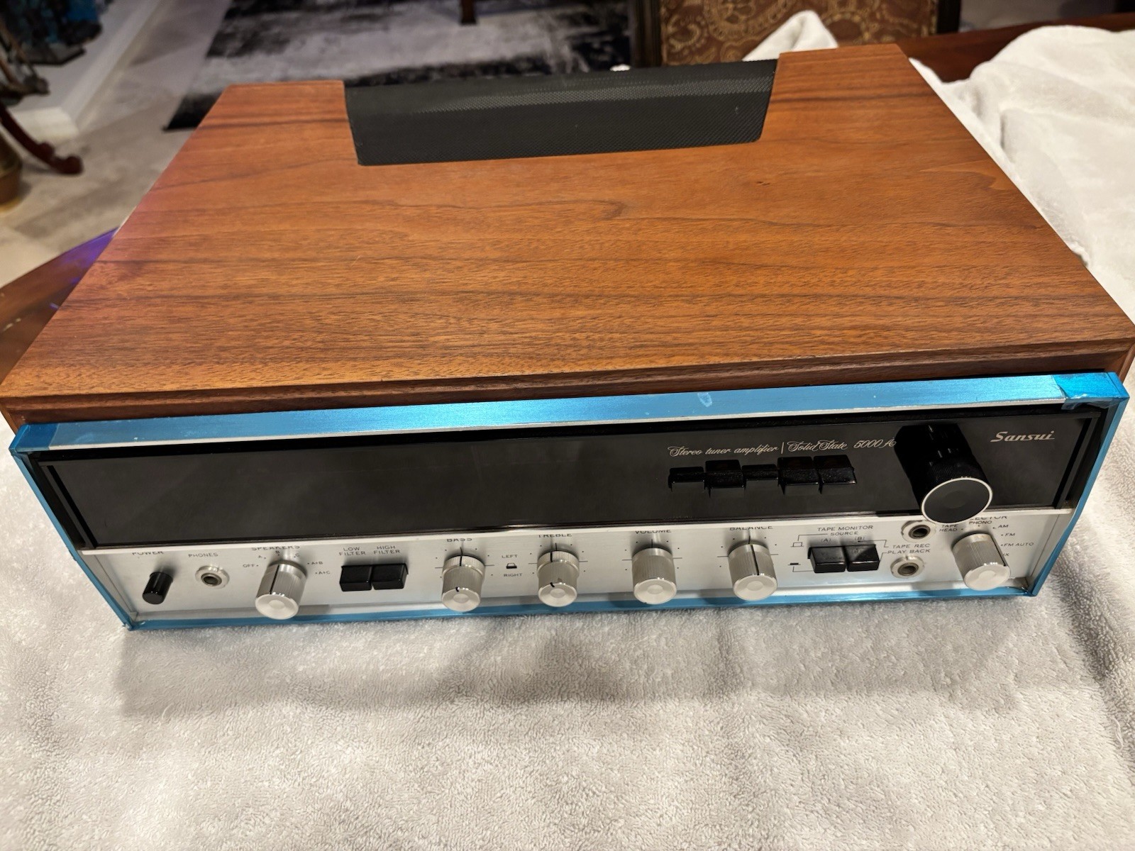Sansui 5000A Receiver, Dads Storage Find.  “READ DESCRIPTION”