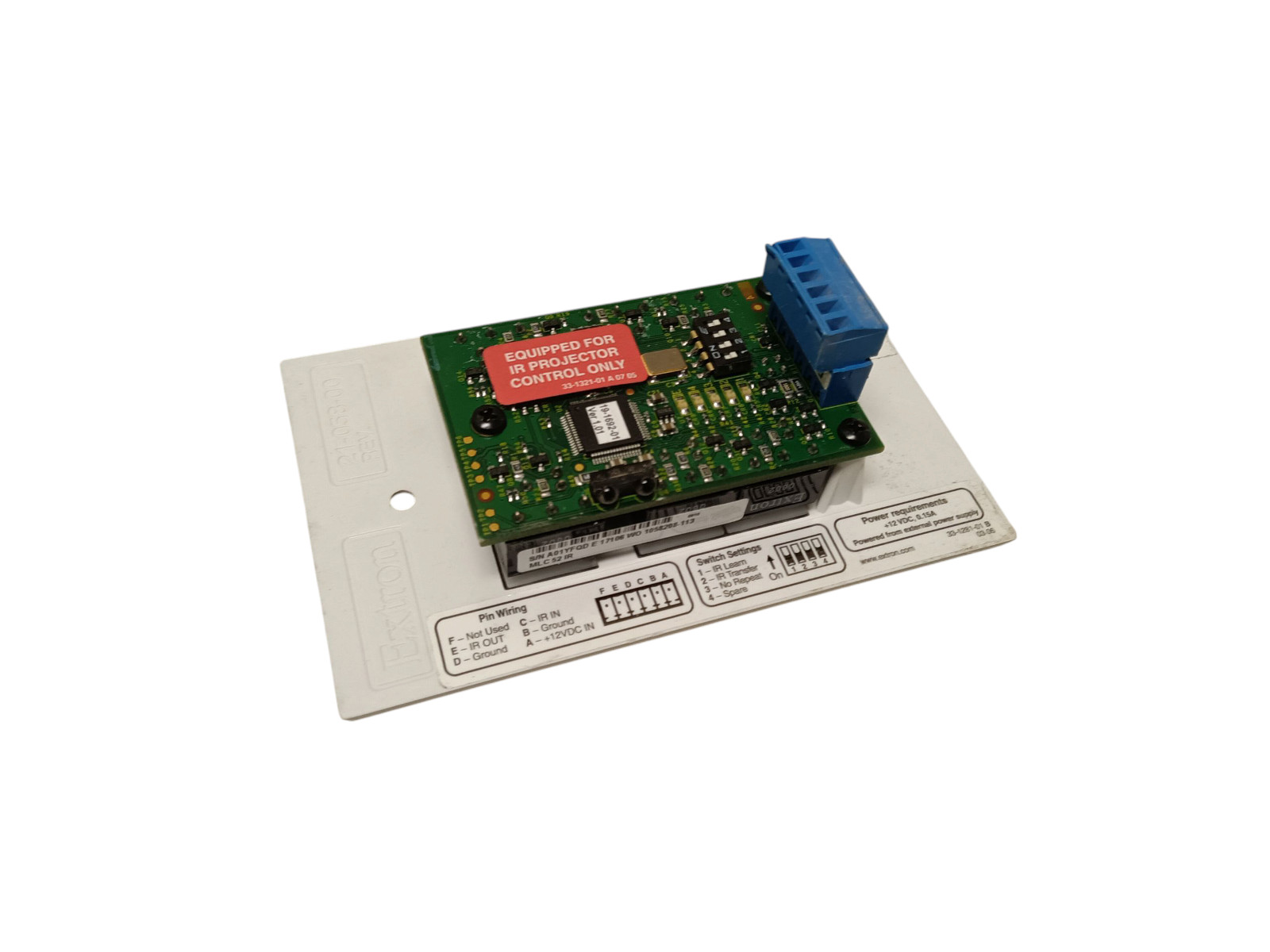 EXTRON 21-058-00 MLC 52 CONTROL PROJECTOR DISPLAY WALLMOUNT