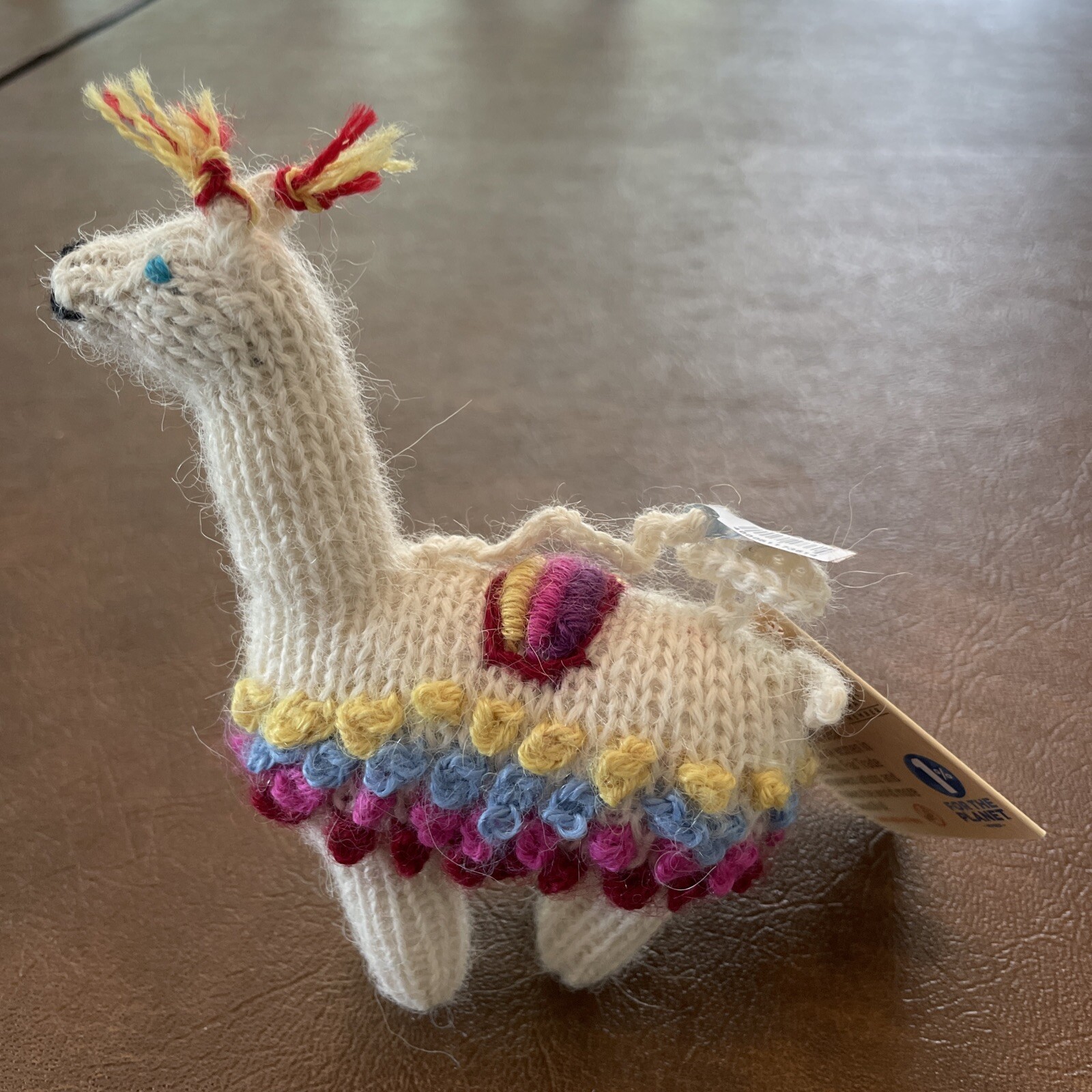Peruvian Knitted Llama  NWT