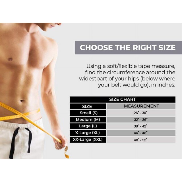 AT Surgical Hernia Support Truss, Slim Adjustable Straps- Left, Right, or Double