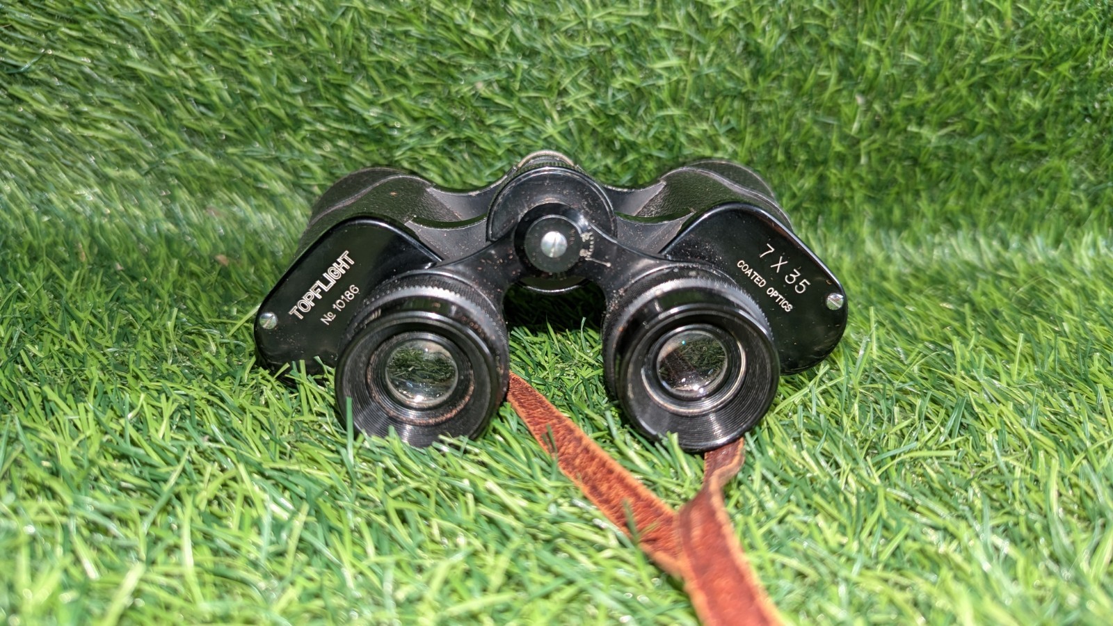 Vintage Topflight Coated Optics 7 X 35 binoculars