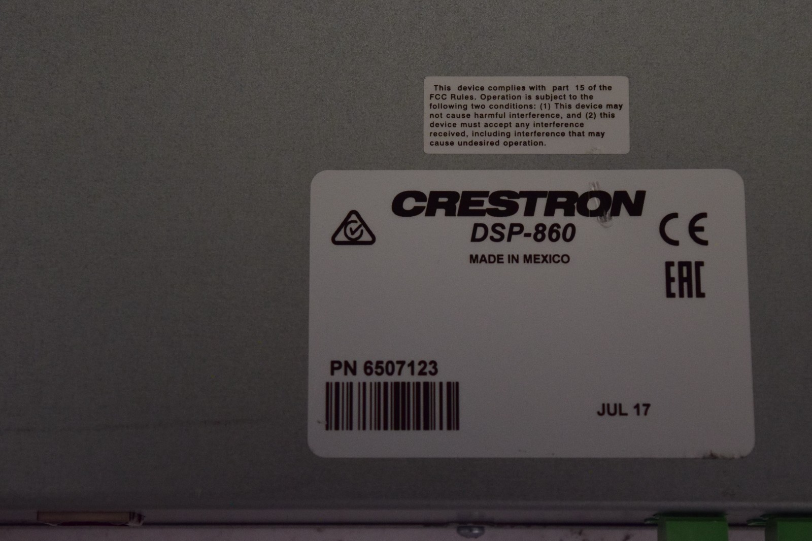 Crestron DSP-860 | Used | A