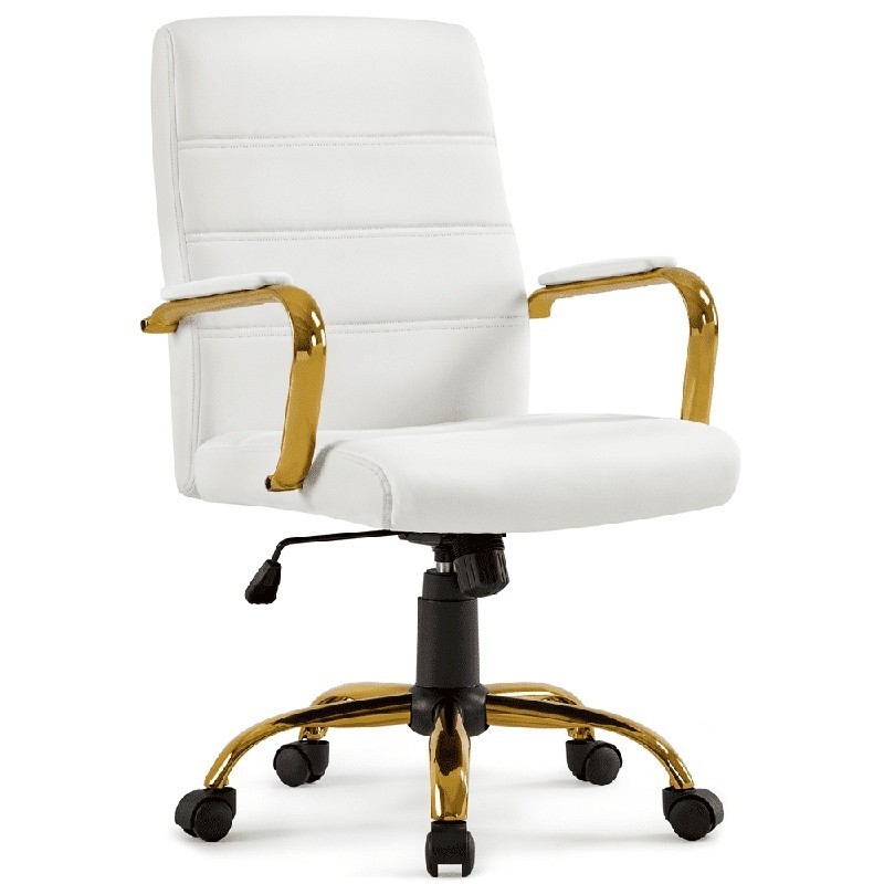 Ergonomic Executive Swivel Office Chair W/ Adjustable Height Tilt Lock Arms New