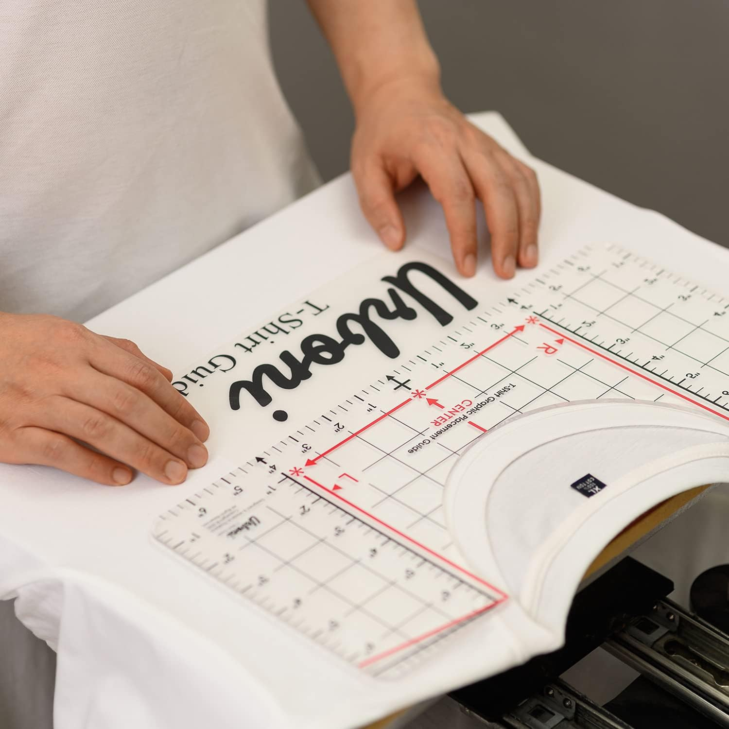 Standard Size - Tshirt Ruler Guide Vinyl Alignment, Shirt Measurement Tool Place