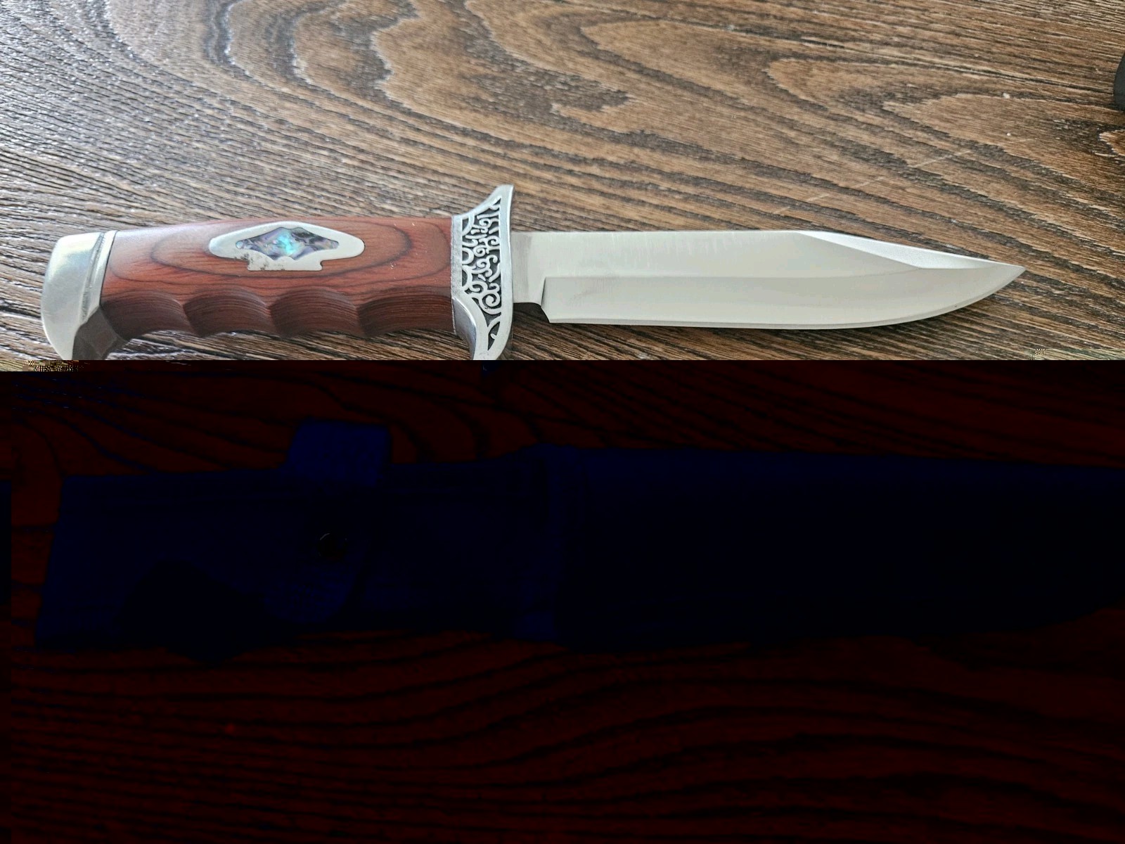 Columbia Hunting Knife Survival Knife Military Tactical Sharp Pig Sticker KL313B