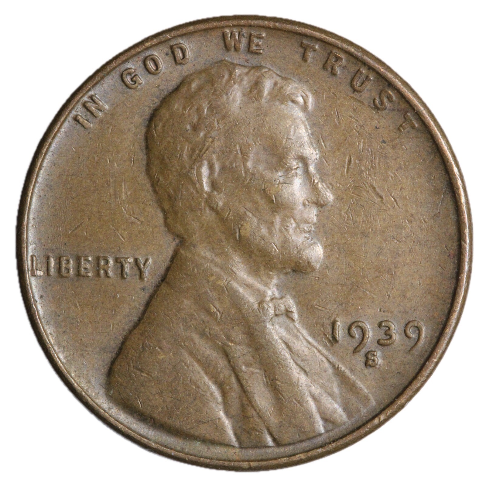 1939-S Lincoln Wheat Cent Penny Better Grade Complete Your Album!!