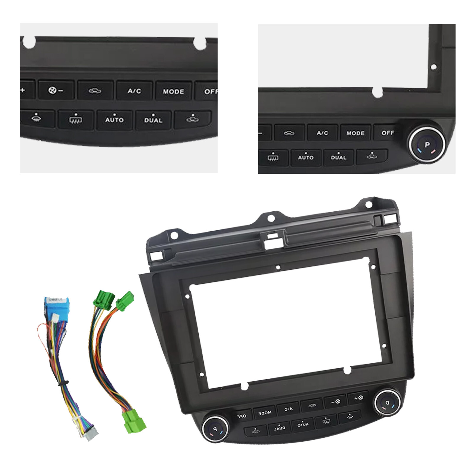 2 din For Honda Accord 2003-2007 Frame Car Stereo Radio Fascia Panel Trim KitsPv