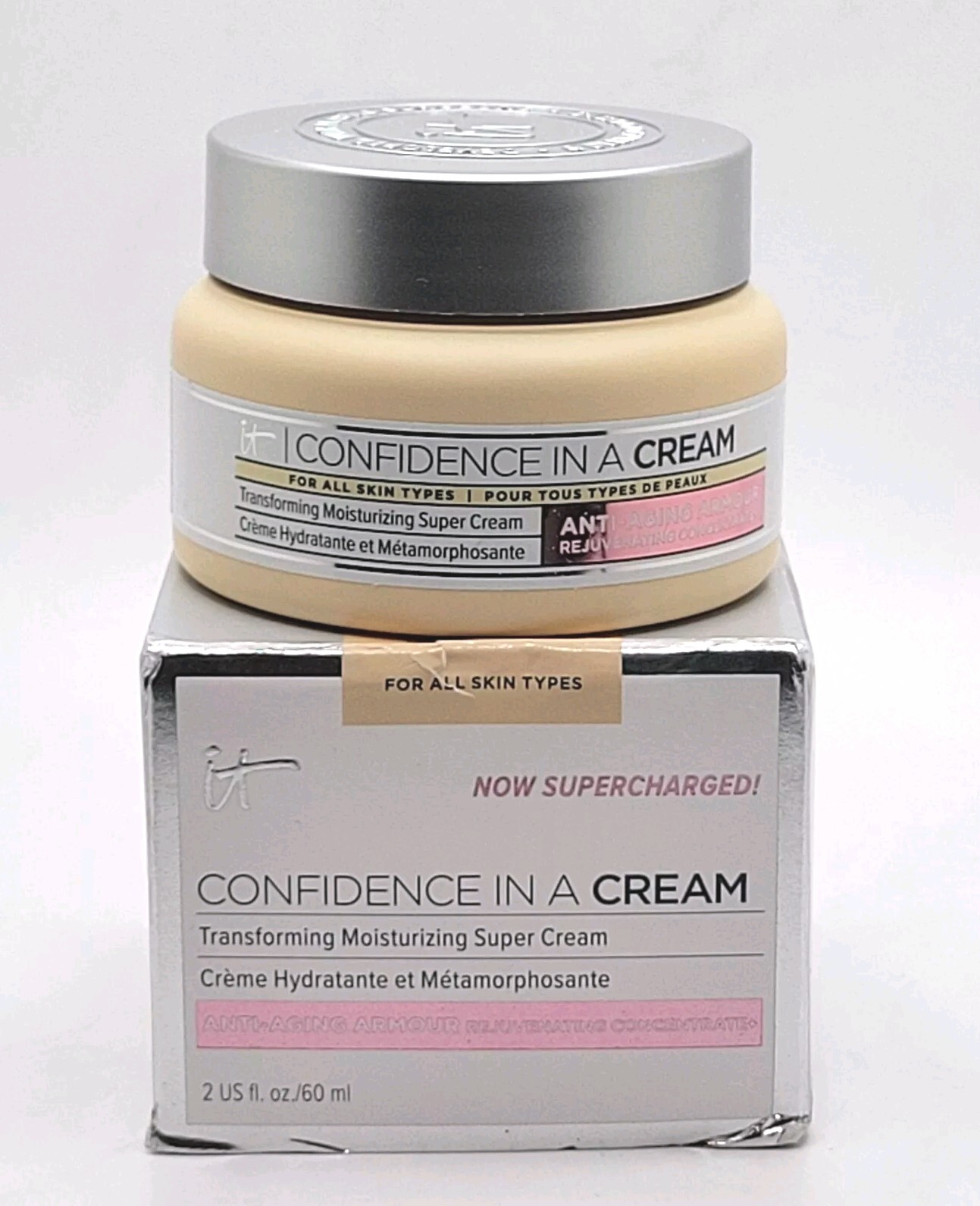 IT Cosmetics Confidence in a CREAM  2oz  Moisturizing Anti-Aging Cream NEW