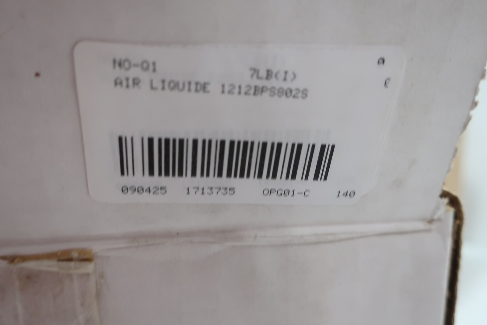 Air Liquide 1212BPS802S Gas Regulator