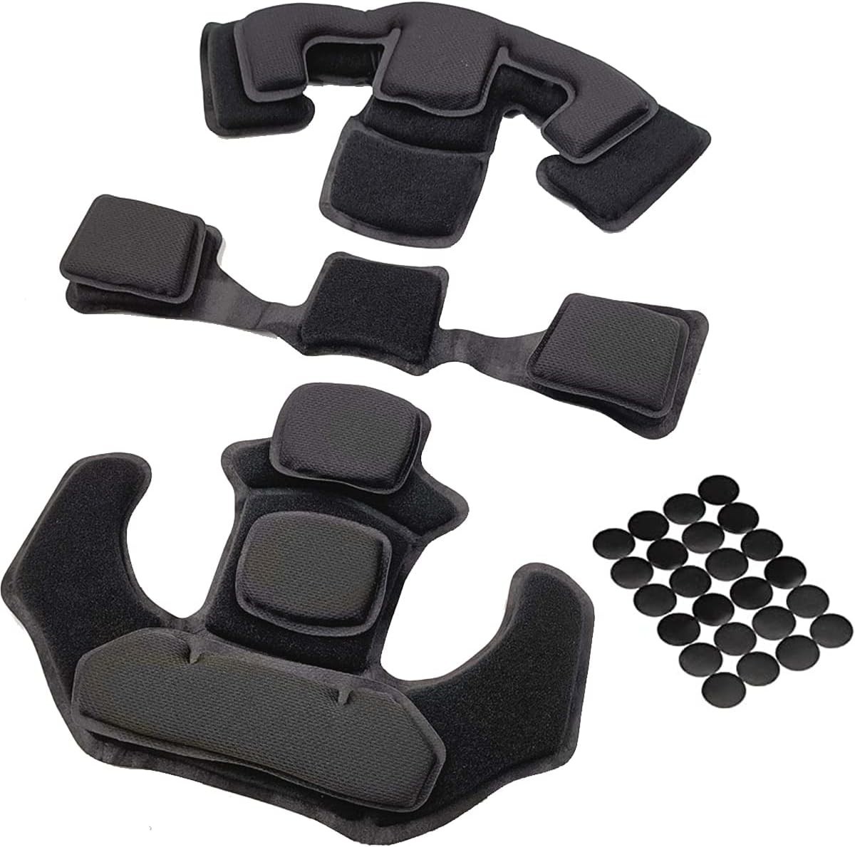 Protective Helmet Padding Memory Foam Pad Mat Kit for ACH MICH Team Wendy FMA