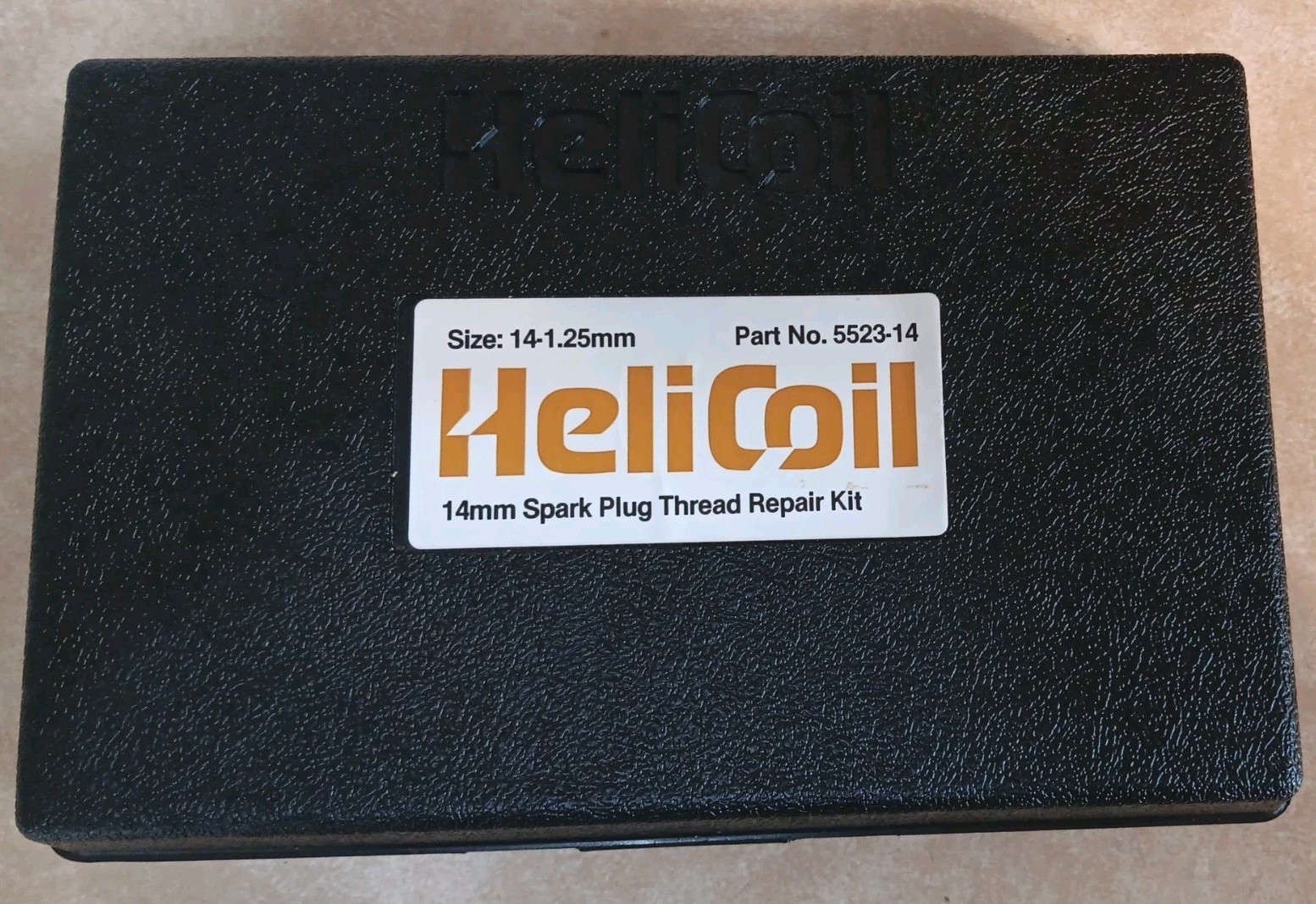 HELICOIL  5523-14     14-1.25 MM SPARK PLUG THREAD REPAIR KIT WITH INSERTS