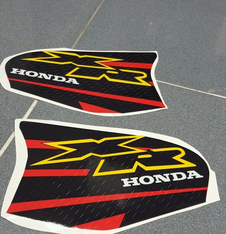 HONDA XR200 HONDA XR250 600 XR 400 FUEL TANK GAS TANK DECALS STICKERS GRAPHICS