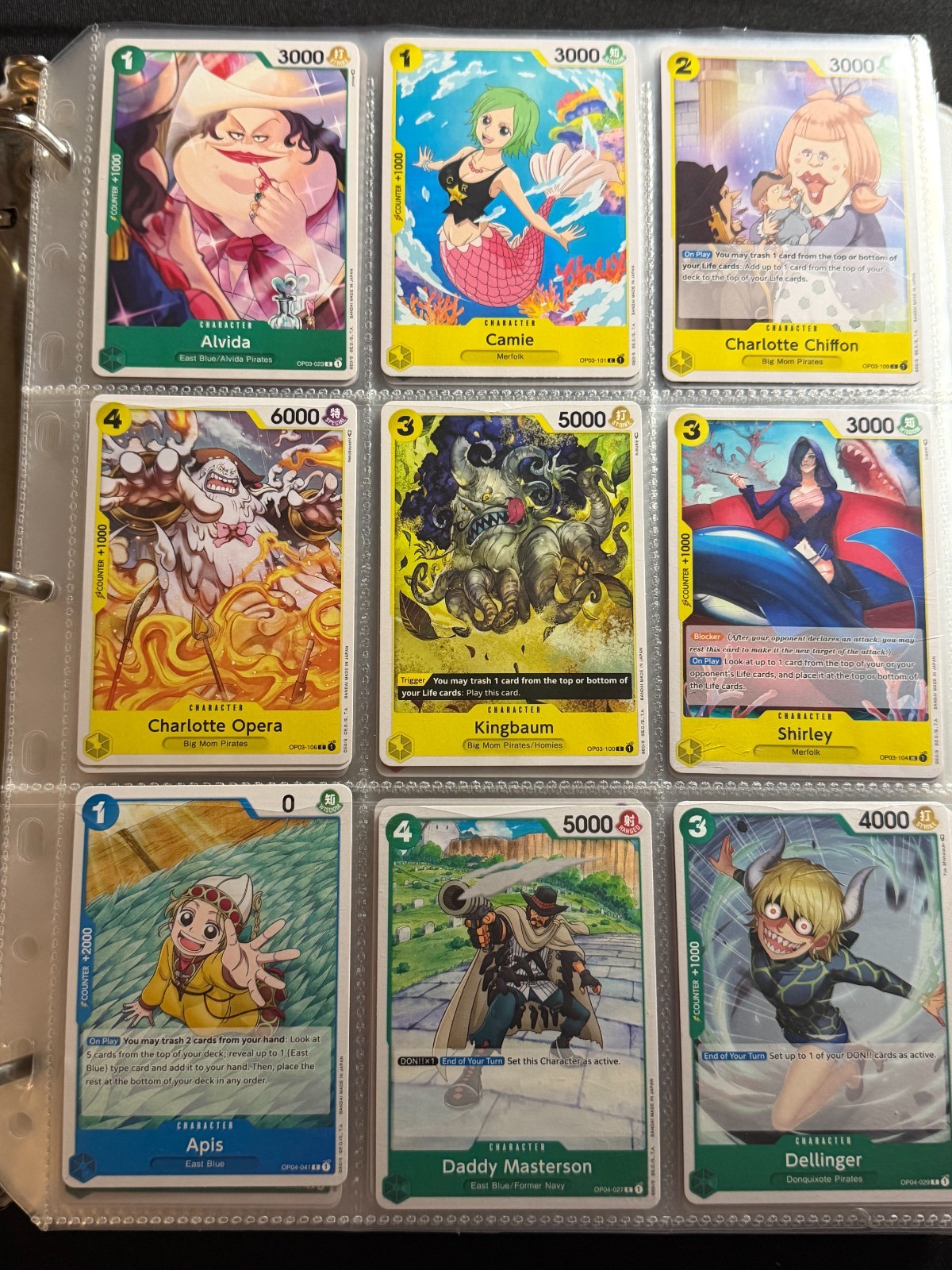 One Piece CCG TCG Character Card Lot You Pick OP03 - OP10 Discounts on Multiples