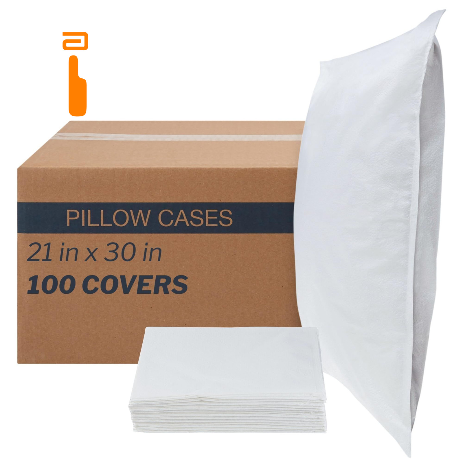 McKesson Pro Advantage P230023 Pillowcase, 100 Count (Pack of 1), White