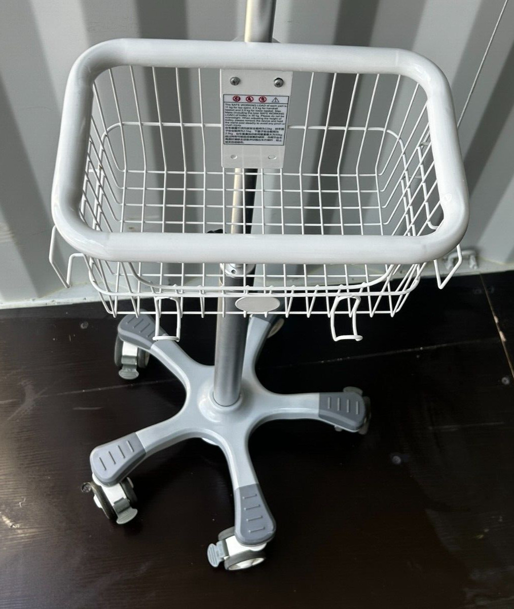 Welch Allyn Propaq Rolling Stand w/ Basket Only
