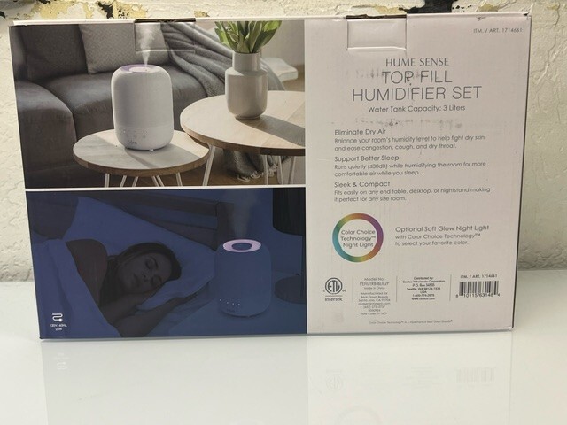 Pure Enrichment Top Fill Humidifier Set Bundle, 2-Pack