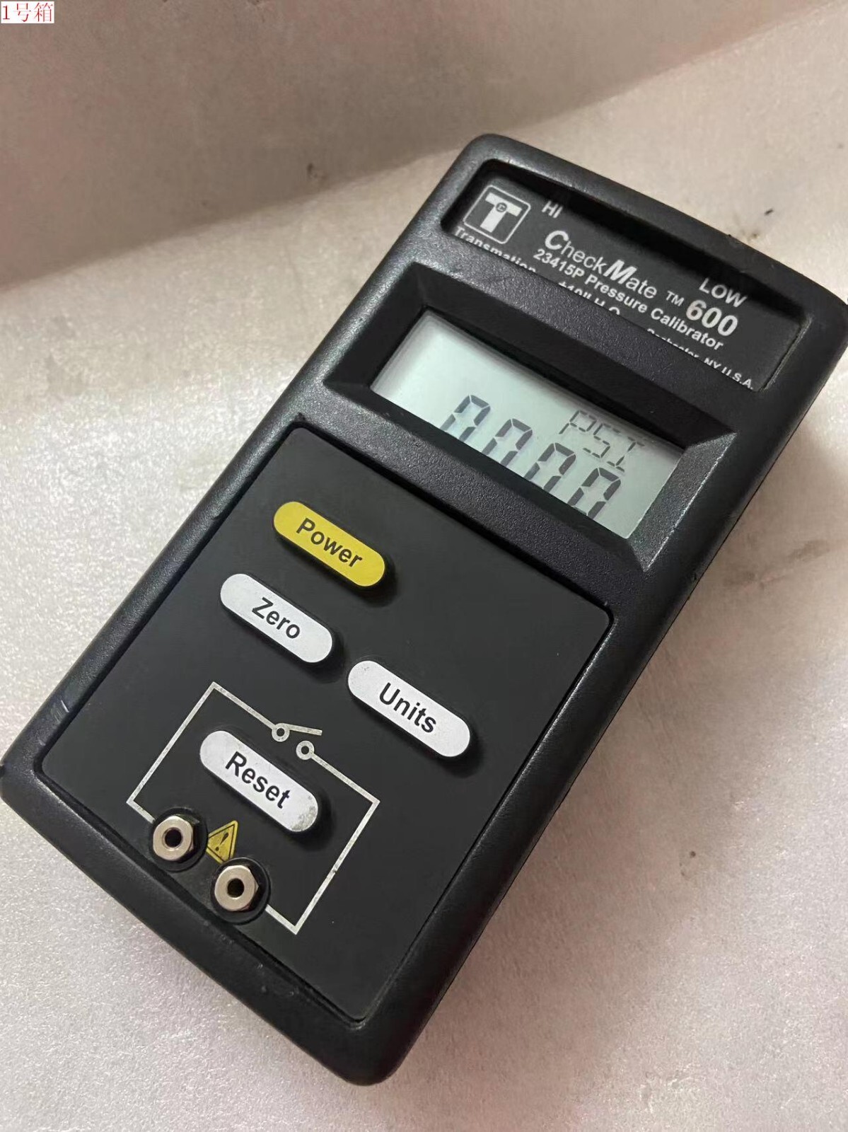 Transmation 23415P CheckMate 600， ±10” H2O Pressure Calibrator