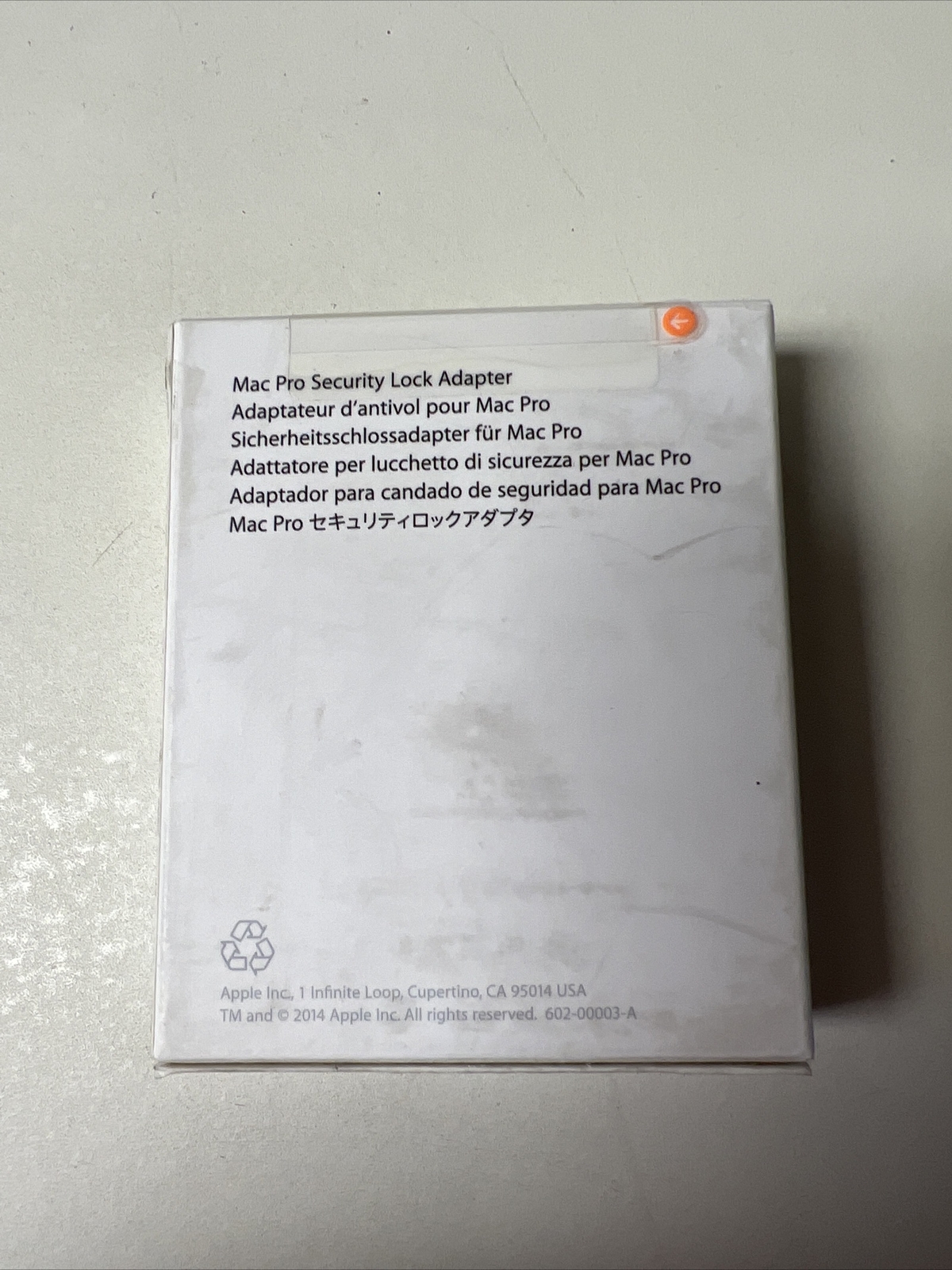 Apple Mac Pro Security Lock Adapter (MF858AM/A)