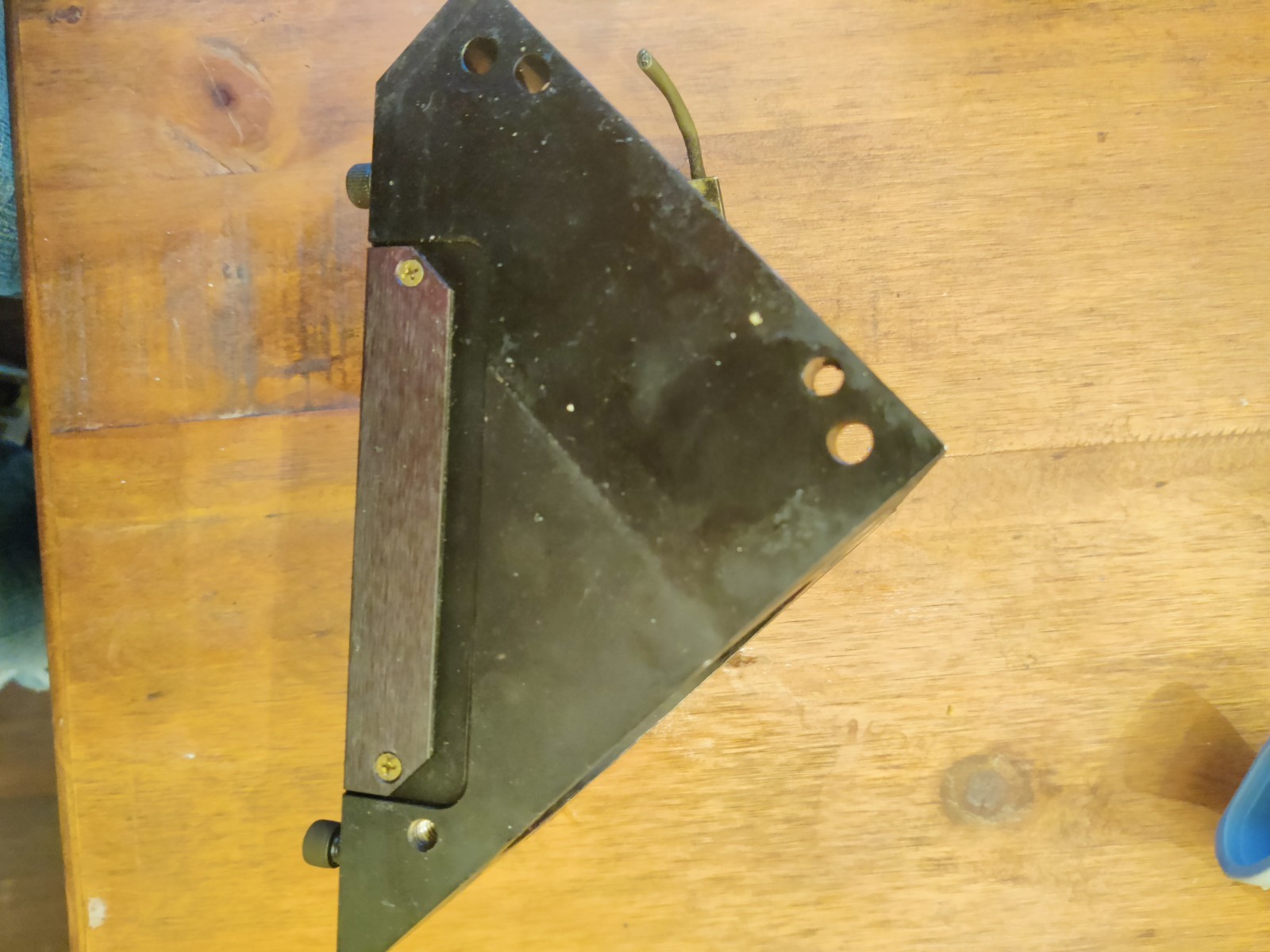 Industrial Laser Mirror Bracket Mount Block w/Interlock Safety Micro-Switch Part