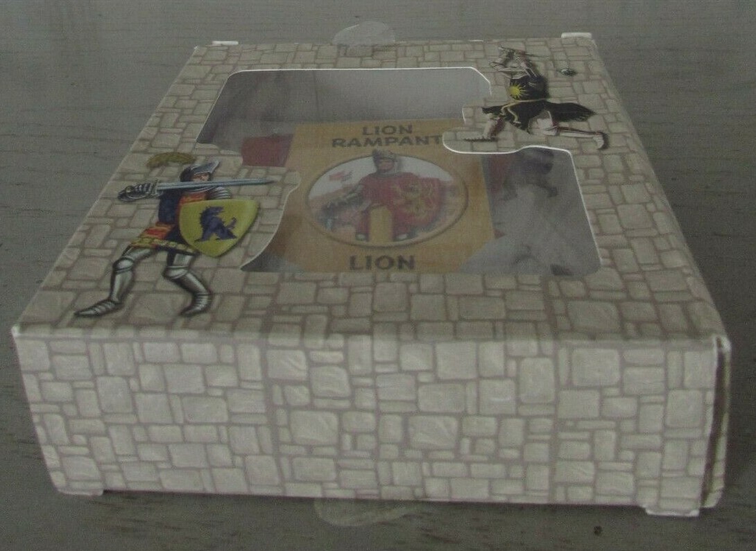 Knights Card Box & Medieval Heraldic Game Plan Origin Unknown?