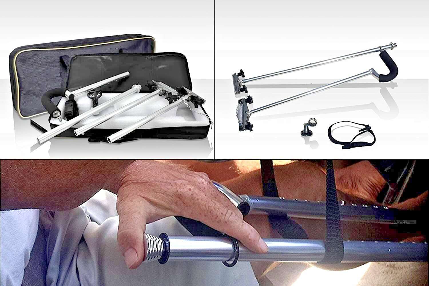 Freedom Staff 2.0 Portable Adaptive Hand Controls Thumb‑Drive Kit w/Case