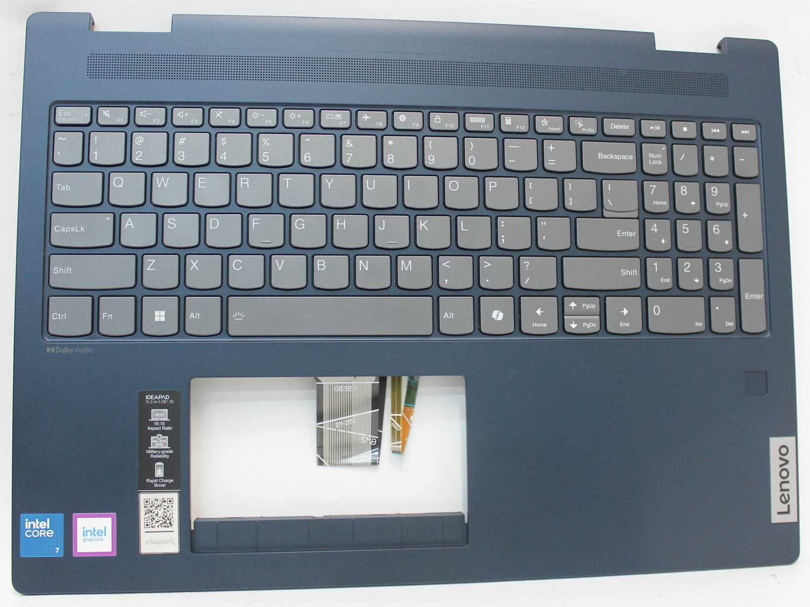 5CB1N95094-B LENOVO IdeaPad 5 2-in-1 16IRU9 Palmrest w/KB US FP Blue Grade B