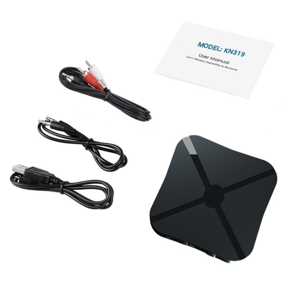 2in1 Bluetooth Transmitter Receiver Wireless Adapter TV Home Stereo A2DP Audio