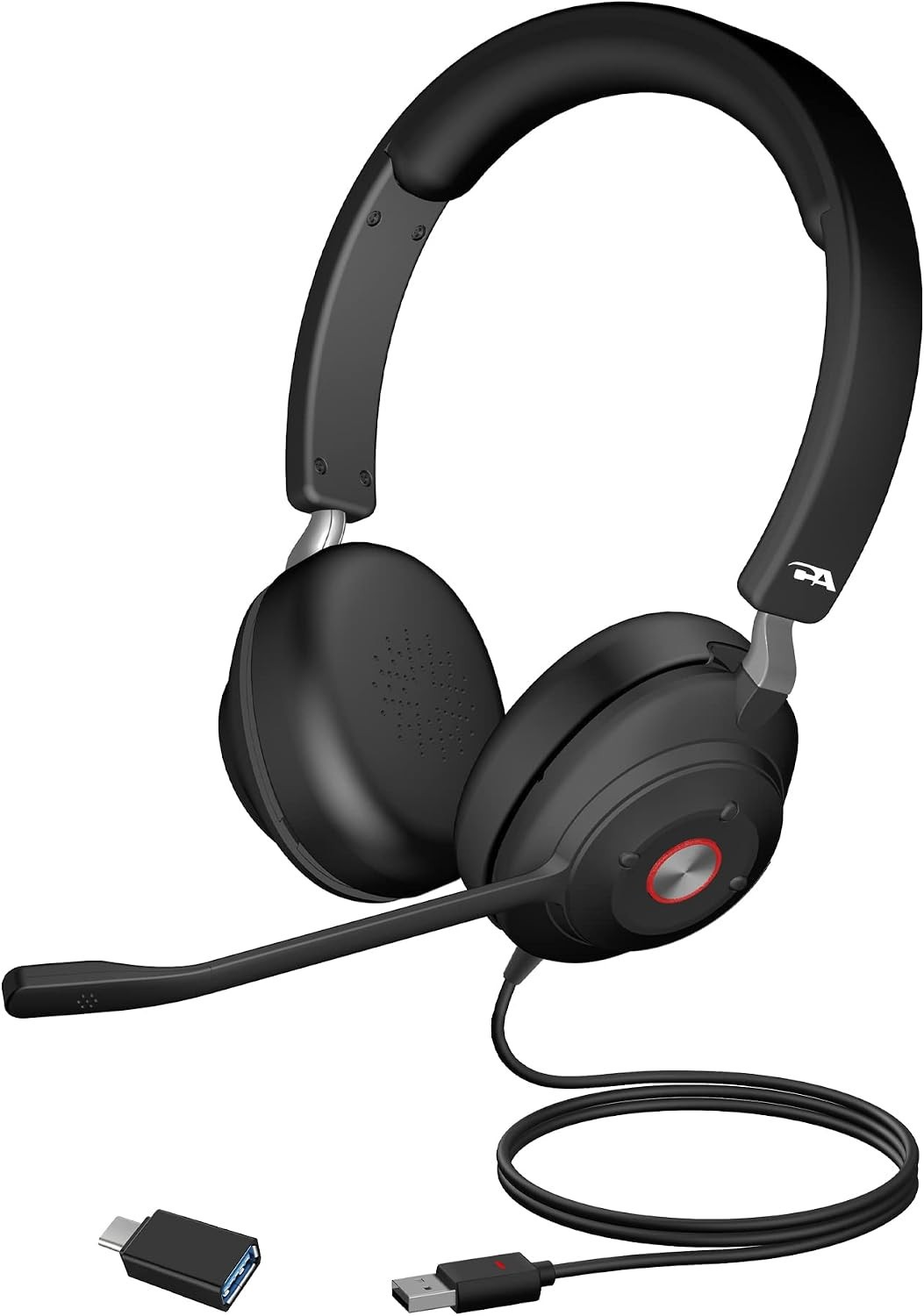CA Essential USB Headset (HS-2000) – Professional Headset for Calls & Music