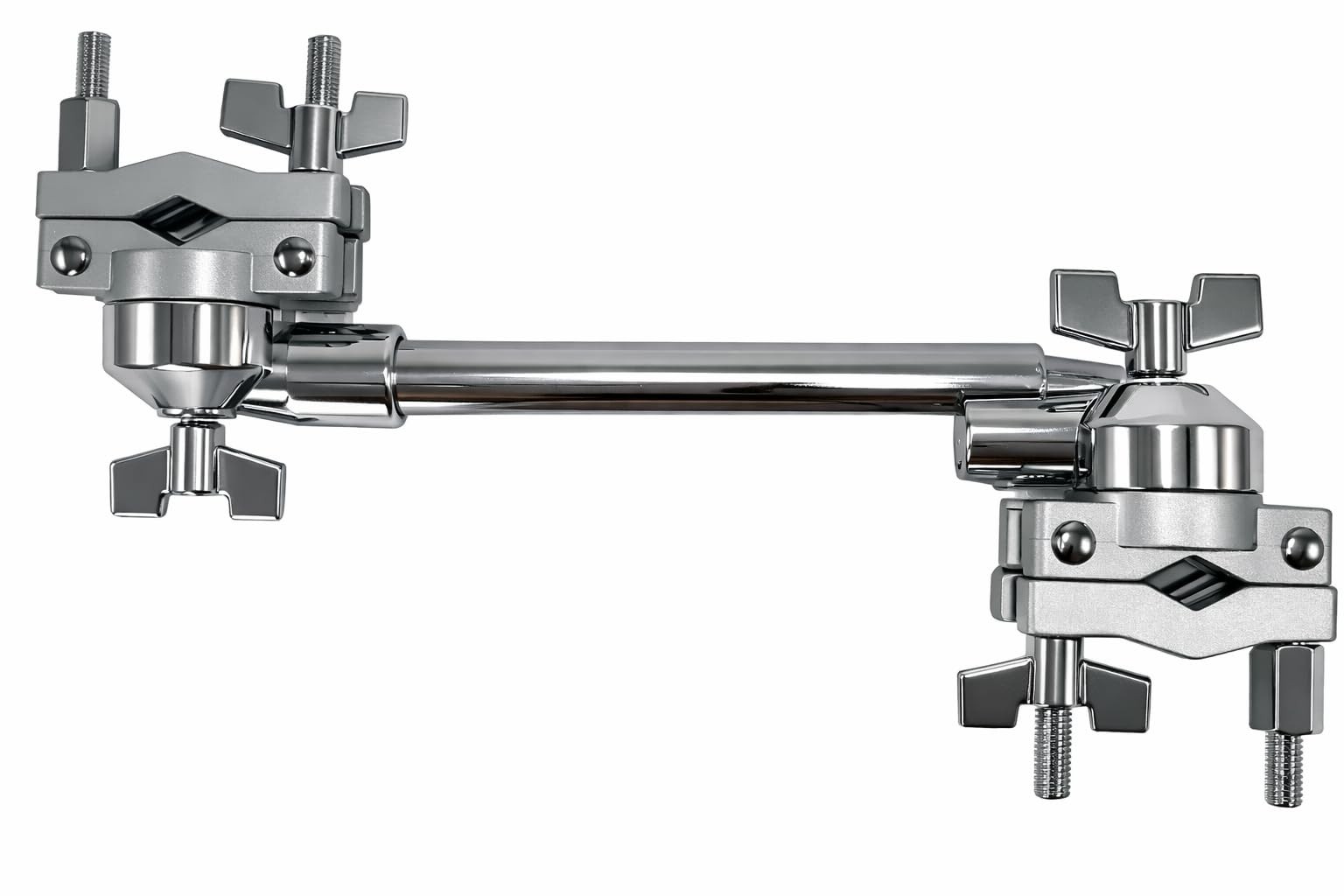 AIAS Rotating Multi Clamp – 360° Adjustable Drum Hardware Mount for Silver