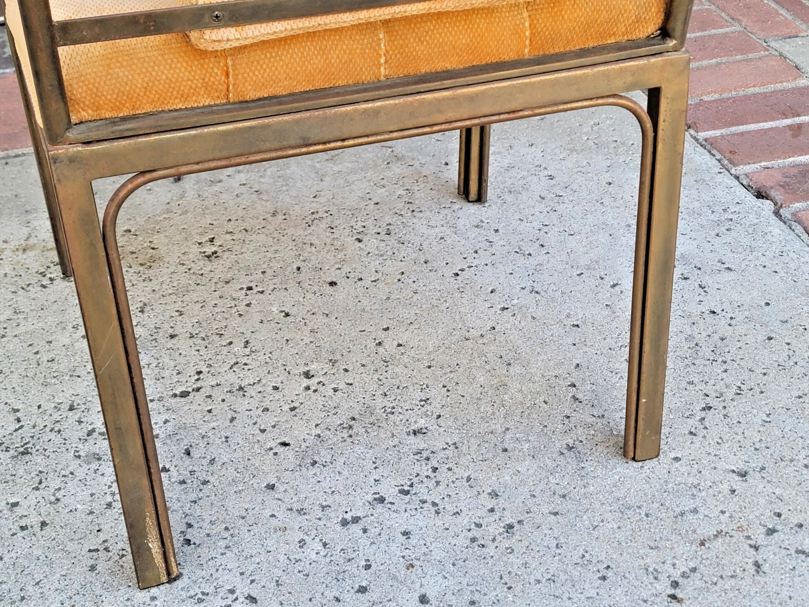 Vintage Mastercraft Greek Key Motif Desk or Dining Side Chair