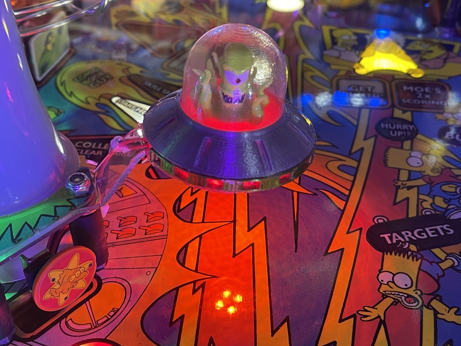 The Simpsons Pinball Party (TSPP) "Alien Invasion" UFO Mod Bundle
