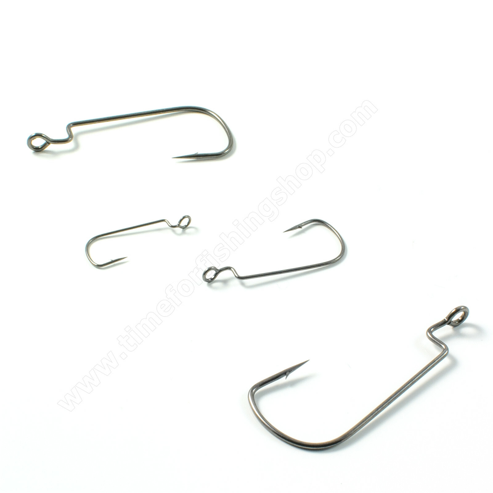 Cheburashka Light Offset Weedless Hooks Big Eye Perch Pike Soft Lure Drop Shot
