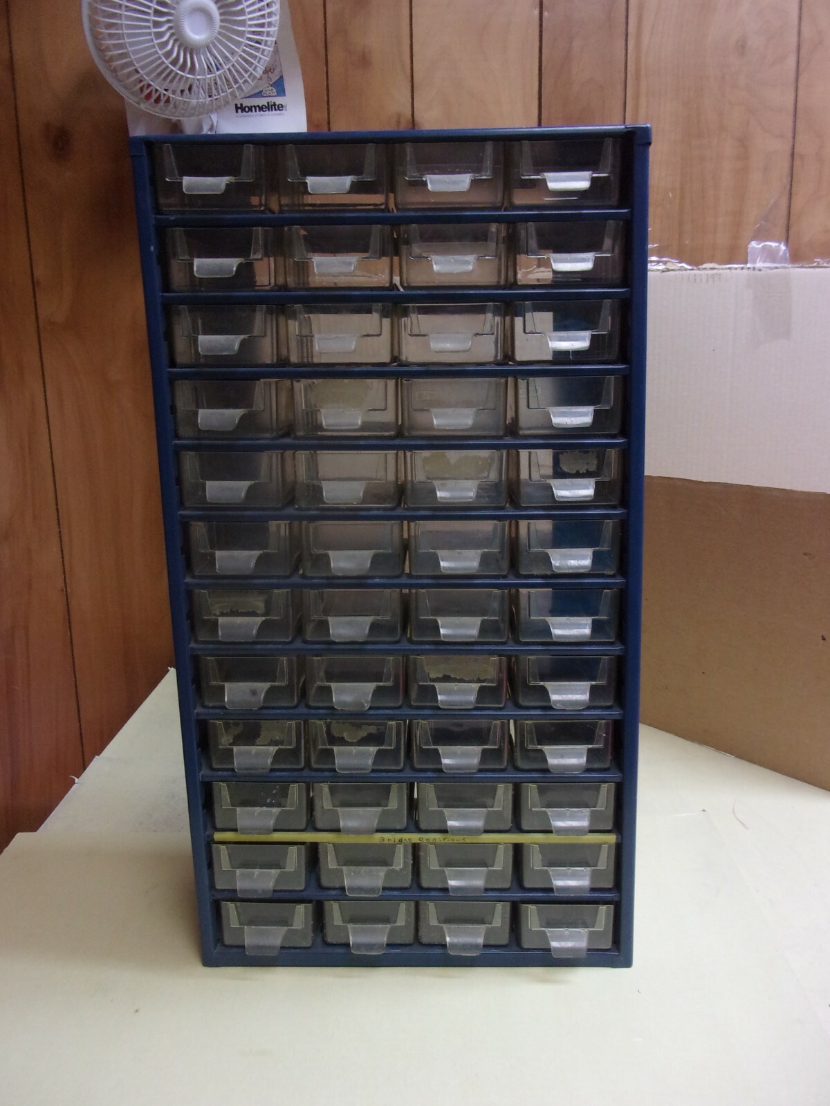 Raaco 48 Drawer Cabinet, 12 x 21 3/4 x 5 3/4, Used
