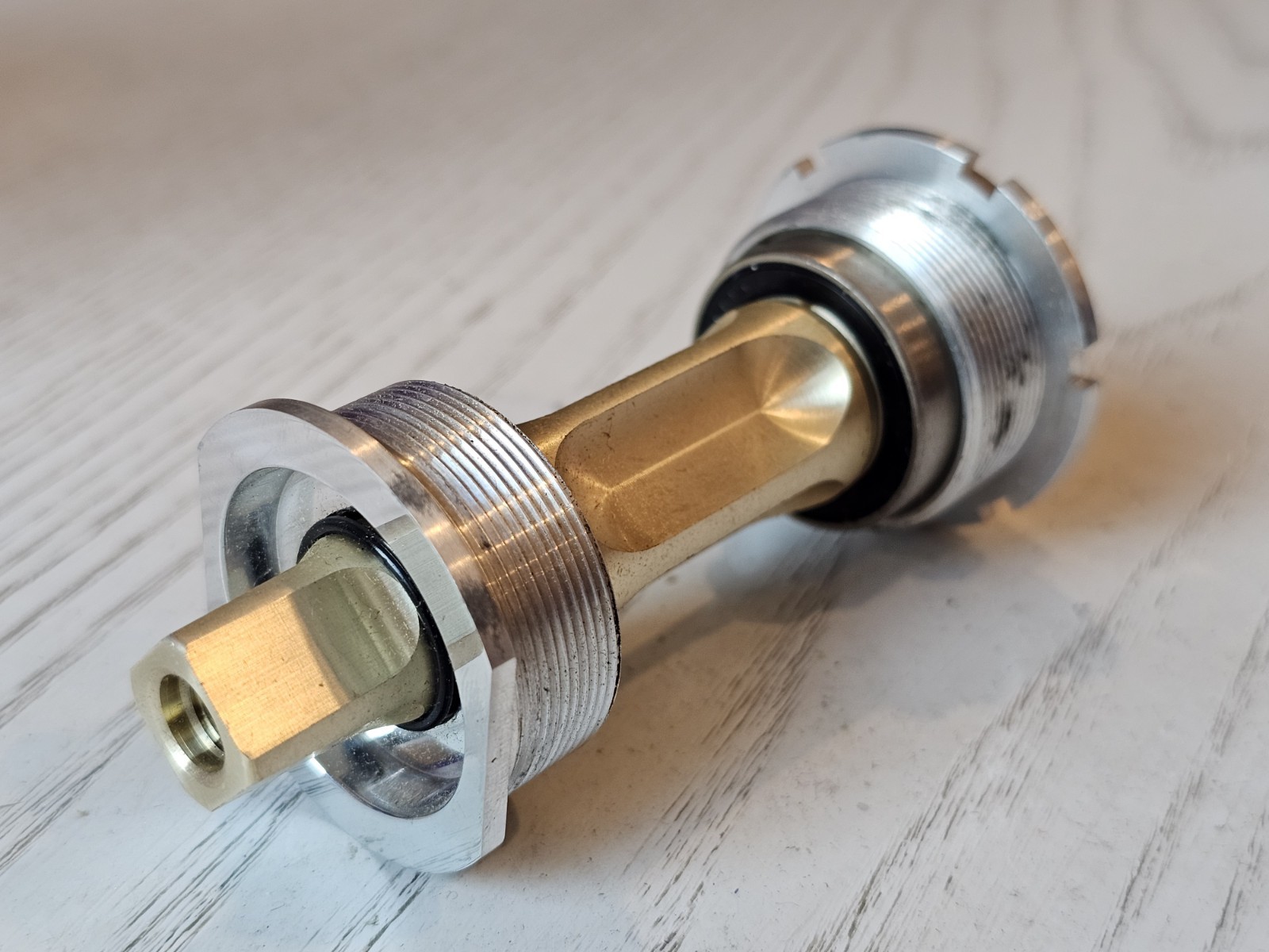 Sampson Stratics Titanium Bottom Bracket | BSA 68mm x 103mm | New